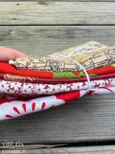 Load image into Gallery viewer, Fabric Scrap Bundle / Vintage and New Fabric Scraps / Cotton Fabric Destash Grab Bag / SB317
