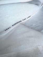 Load image into Gallery viewer, Heavyweight European Flax Linen - Off White - Sustainably Produced 280GSM Linen by the Yard
