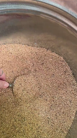 Ground Walnut Shells Great for Stuffing and Pin Cushion Filling / 1 Lb or 453 Grams / Crushed Walnut Shells Product of USA