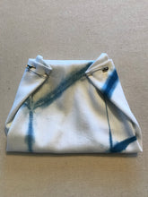 Load image into Gallery viewer, Hand Made Shibori &amp; Indigo Dyed Cloth Diaper / 100% Cotton / Made in USA / Small batch Diaper Cover
