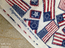 Load image into Gallery viewer, Patriotic Print - 1 yard / Cotton / Flag Fabric / Stars and Stripes / Signature Classics / Oakhurst Textiles / Red White and Blue / Quilting
