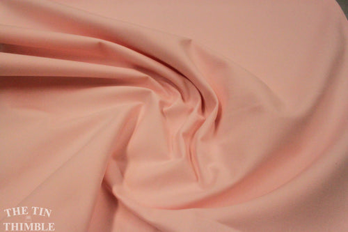 100% Cotton Canvas Fabric in Pink - 3/4 Yard - CUT