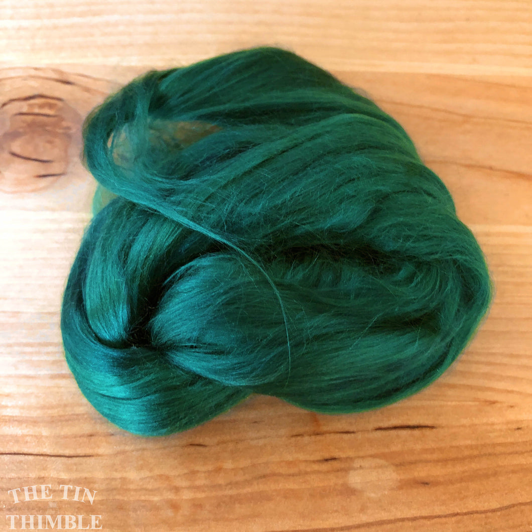 Cultivated Bombyx (Mulberry) Silk Fiber for Spinning or Felting in Ireland - 3.5 Grams or More