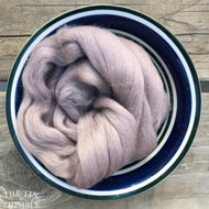 Mink Merino Wool Roving - 21.5 micron -1 oz - For Nuno Felting, Wet Felting, Weaving, Spinning and More