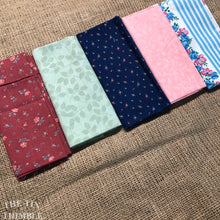 Load image into Gallery viewer, Fat Quarter Bundle / Pink &amp; Blue Fabric / Fat Quarters / Quilting Fabric / Fat 1/4 / Great for Making Masks! / 100% Cotton
