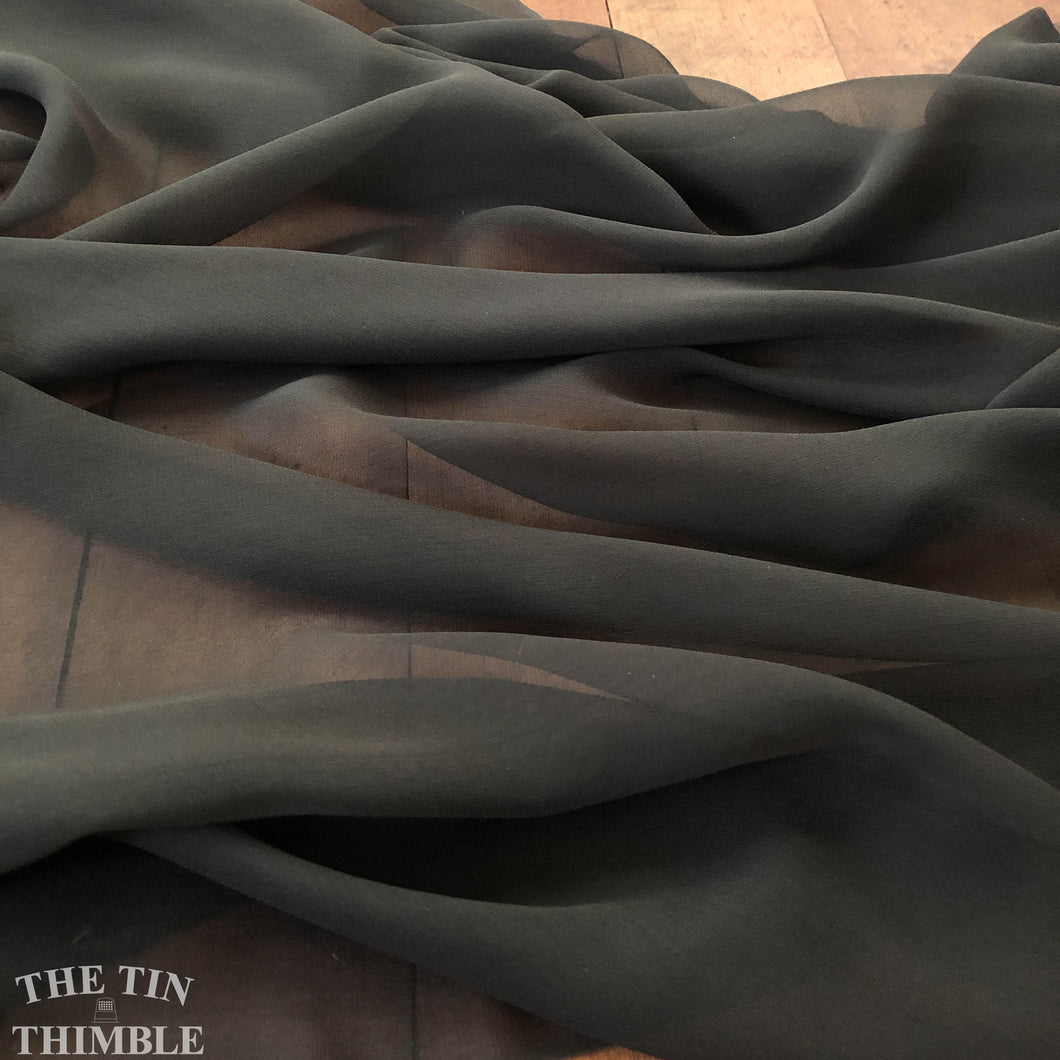 Silk Chiffon Fabric by the Yard / Great for Nuno Felting / 45