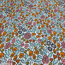 Load image into Gallery viewer, Certified Organic Cotton - Good Vibrations by Elizabeth Olwen in &quot;Flowerfield&quot; - 1 Yard
