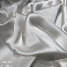 Load image into Gallery viewer, White Silk Charmeuse - 54&quot; Wide - By the Yard
