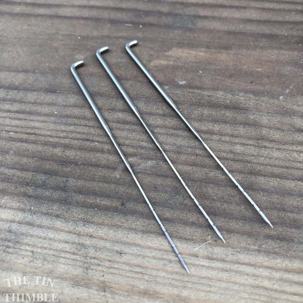 Set of 3 #38 Star Felting Needles - Needles for Dry Felting