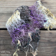 Tubular Yarn #31 / Felting Fiber / Cool Fiber - 18