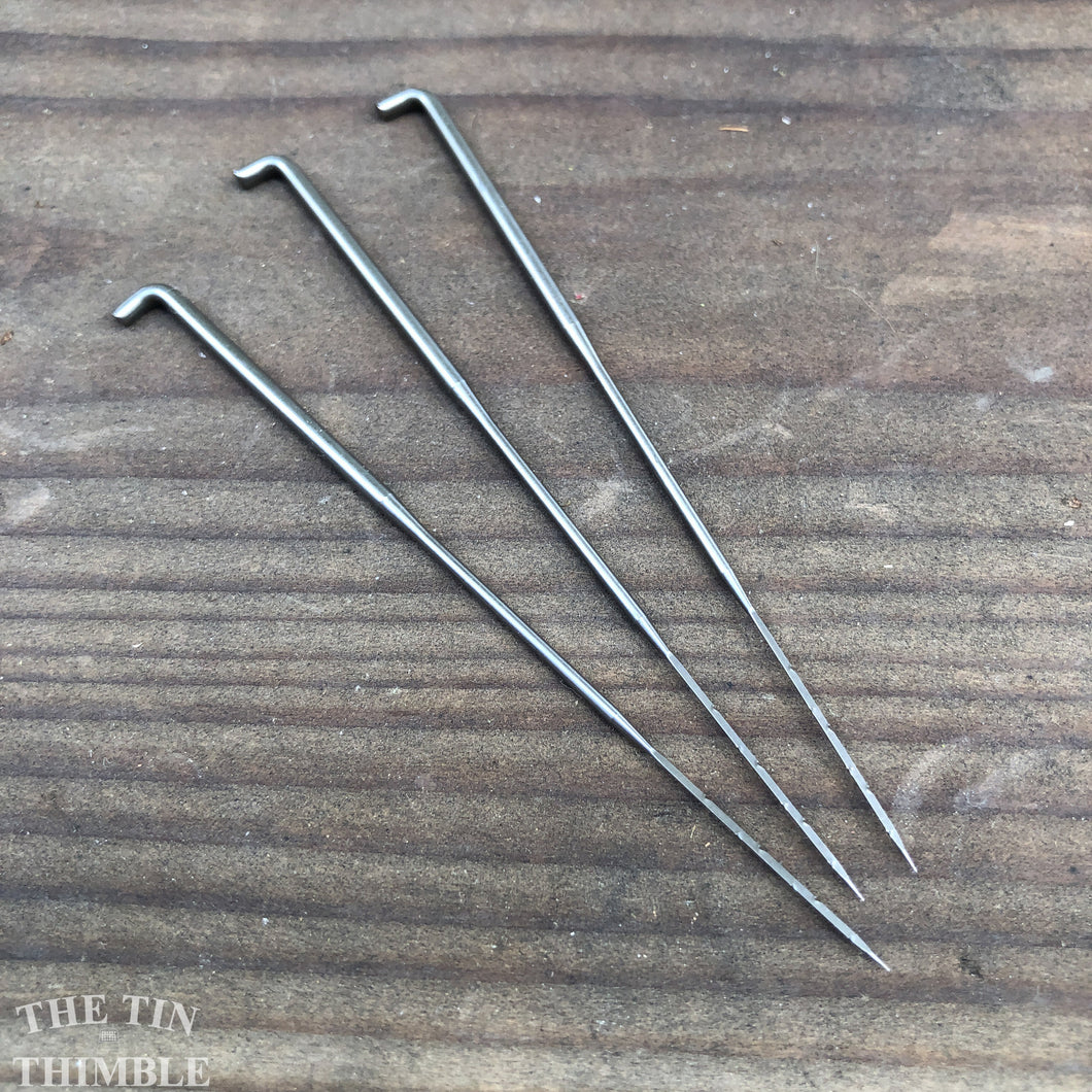 Set of 3 #36 Triangle Felting Needles - Needles for Dry Felting