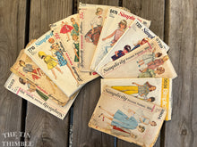 Load image into Gallery viewer, 10 Vintage Simplicity Children&#39;s Sewing Patterns - Size 8&amp;10 - CPL2 - S5123, S7710, S4419, S1704, S4859, S5739, S6476, S7331, S5634, S3804
