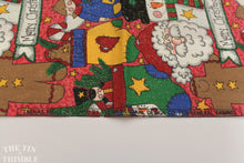 Load image into Gallery viewer, Glitter Christmas Fabric - Trenas Christmas Fabric by Trena Hedgdahl Designs for General Fabrics
