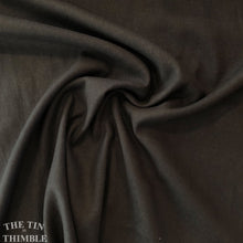 Load image into Gallery viewer, Rayon Linen Blend Fabric - Black Linen Rayon Fabric by the Yard
