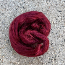 Load image into Gallery viewer, New color! Cultivated Bombyx (Mulberry) Silk Fiber for Spinning or Felting in Soft Fruit - 3.5 Grams or More
