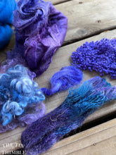 Load image into Gallery viewer, Complete Wet Felted Vessel Kit - Includes Written Instructions, Merino Wool Roving, &amp; Embellishment Fibers
