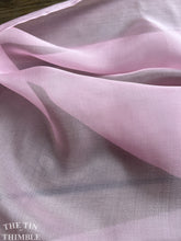 Load image into Gallery viewer, 100% Silk Iridescent Chiffon Fabric by the Yard / Great for Nuno Felting / 54&quot; Wide / Cherry Blossom Pink
