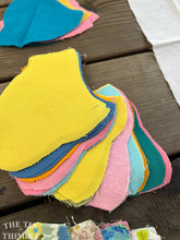 Load image into Gallery viewer, Sun Bonnet Sue Cut Quilt Pieces - Vintage - Cotton and Poly - 1960s
