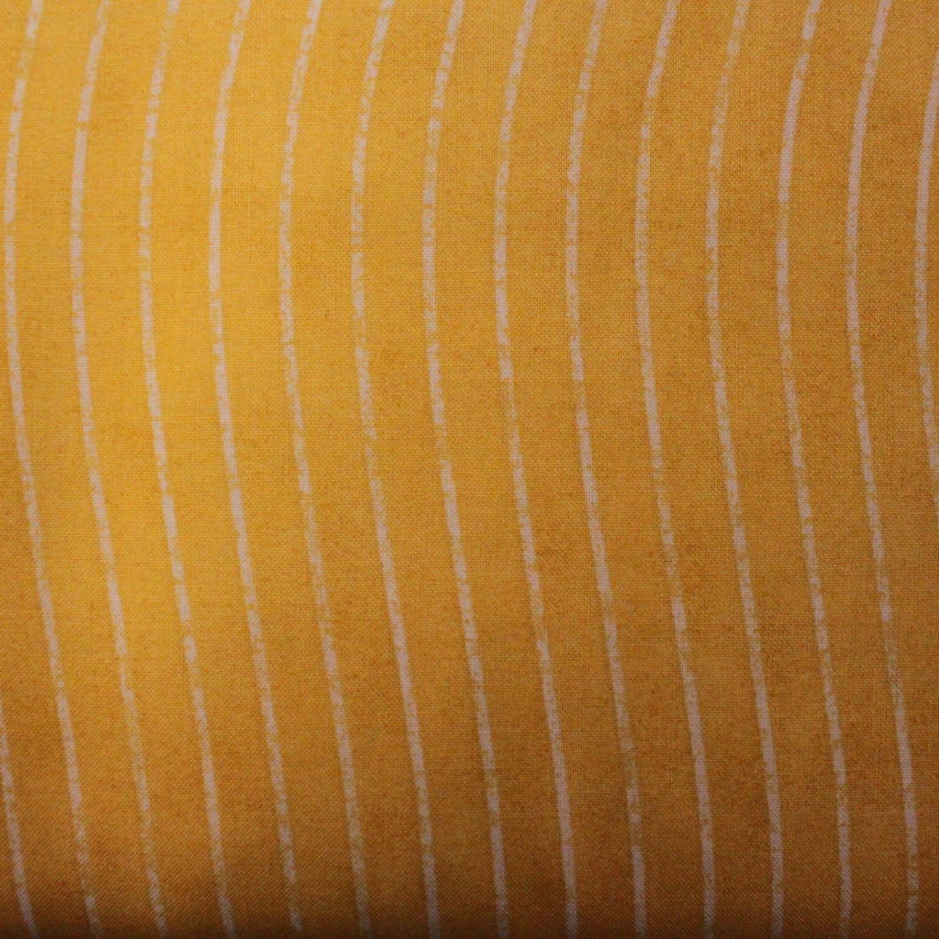 Christmas Fabric / Dear Santa / Quilting Treasures -1 Yard- Yellow and White Fabric / Wavy Stripe / Cotton Fabric / Quilting Fabric