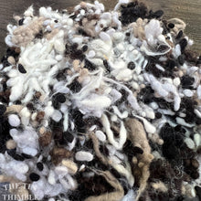 Load image into Gallery viewer, Mixed Pack of Wool Nepps or Nibs for Felting by DHG / 1/4 Oz / Commercially Dyed Textural Fibers for Nuno or Wet Felting
