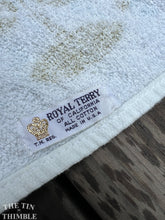 Load image into Gallery viewer, 100% Cotton French Terry Towels or Apron - Royal Terry of California - Made in USA - Vintage Terry Towels
