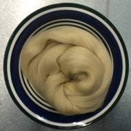 Parchment Merino Wool Roving - 1 oz - Nuno Felting / Wet Felting / Felting Supplies / Hand Felting / Needle Felting / Fiber Art