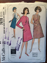 Load image into Gallery viewer, Vintage Sewing Pattern / 1960s Dress Pattern / Jacket Pattern / McCall&#39;s 7678 / Size 10-12 Bust 31-32 / Scalloped Front Jacket / Shift Dress
