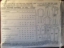 Load image into Gallery viewer, Pajama Pattern Vintage 1940&#39;s McCall&#39;s Boy&#39;s #5020 Size 8 Chest 26&quot;  Vintage McCall&#39;s Pattern / 40s McCall&#39;s
