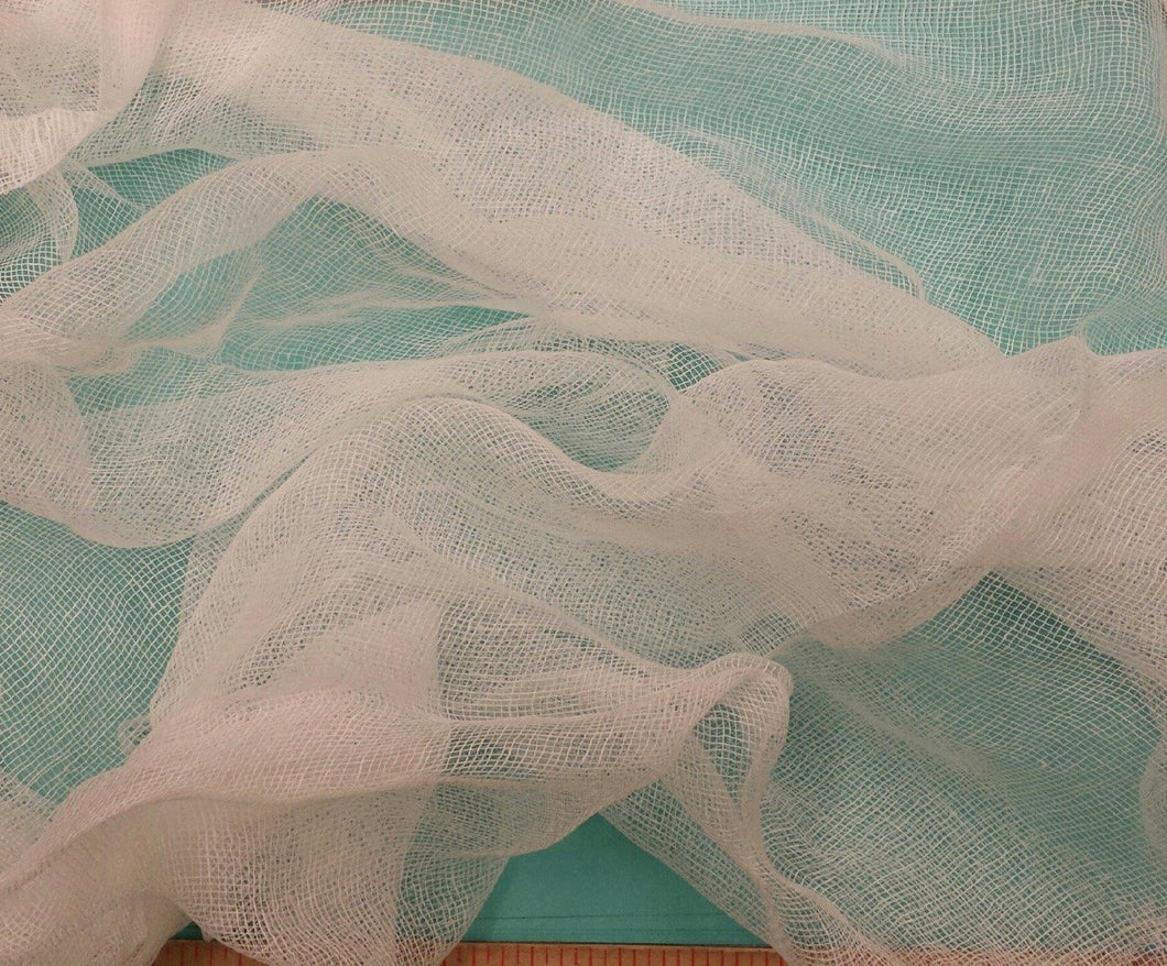 100% Cotton Gauze,Cheesecloth or Scrim by the Yard. Grade 20. Great Fabric for Felting, Dyeing, Cooking and Crafts