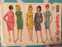 Load image into Gallery viewer, Vintage 1960s Simplicity 6920 Size 14 Bust 34 - Vintage Simplicity / 60s Simplicity / 60s / Sheath Dress / Straight Dress
