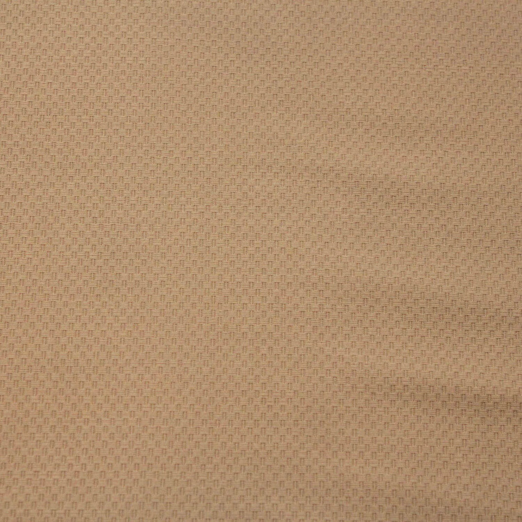 Tan Pique Fabric - 1 Yard - Cotton Fabric / Fabric by Yard / New Fabric / Sewing Supplies