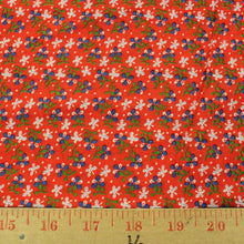 Load image into Gallery viewer, Vintage 1970s Calico Print Cotton - 1 Yard - By the Yard - Fabric Yardage /Woven Fabric /Cotton Fabric /1970s Fabric /1970s Cotton
